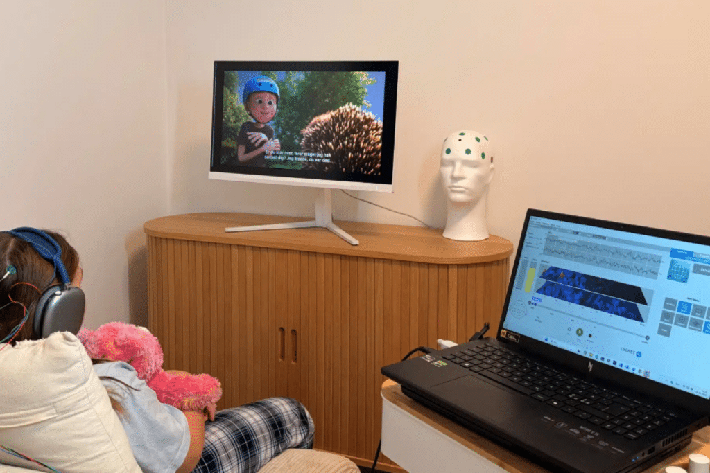 første neurofeedback session