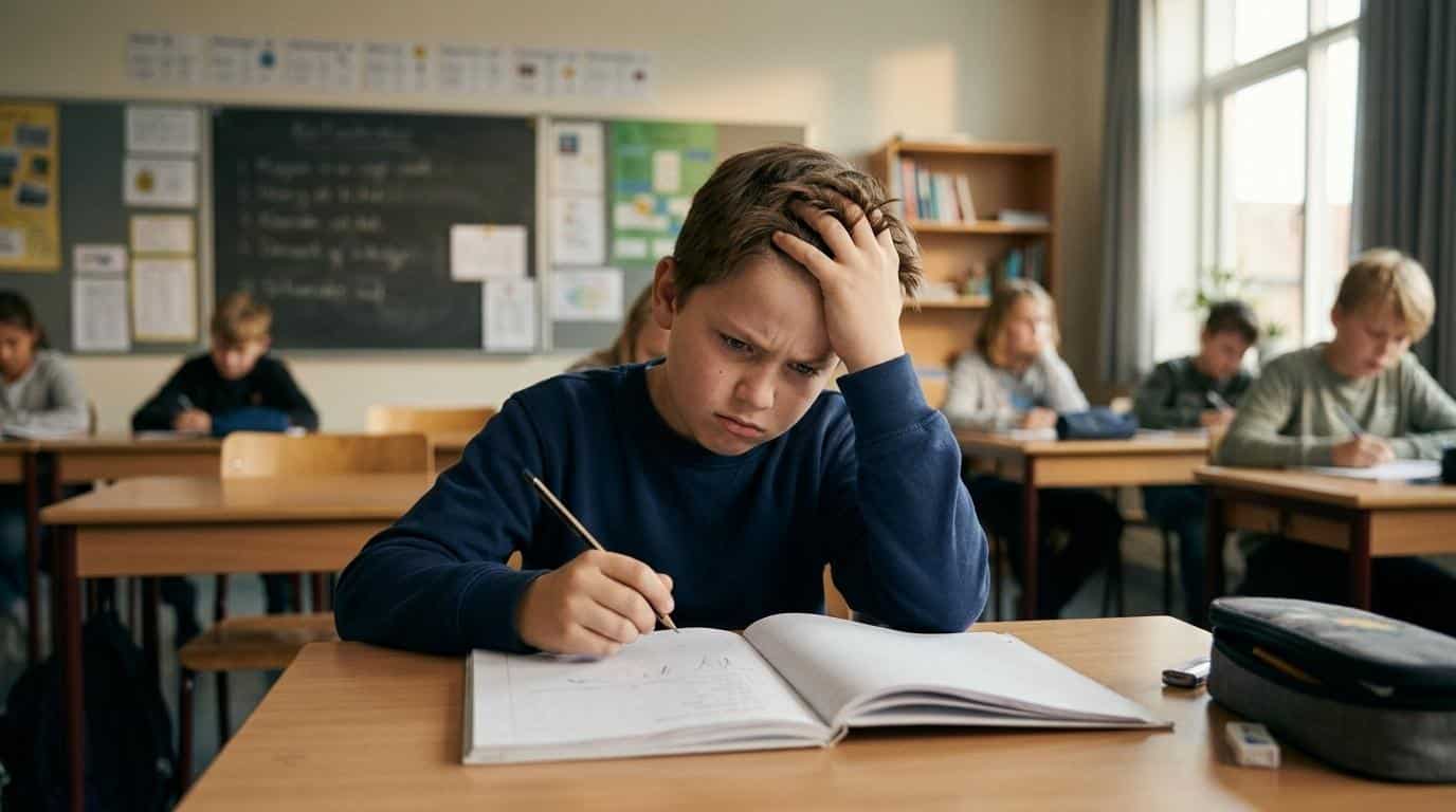 koncentrationsbesvær hos børn